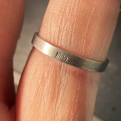 VTG 1000 Fine Silver Marquise Statement Ring Black Stones SZ 7.5