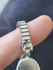 Vintage 1965 Bulova M5 10K Rolled Gold Plate Women Cocktail Watch Speidel