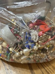 Craft Jewelry Lot Vintage To Now Mixed 4 Lb