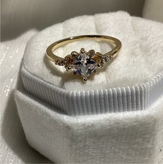 🌸Elegant Vintage or Antique Style Princess Cut Petite Cz Diamond band