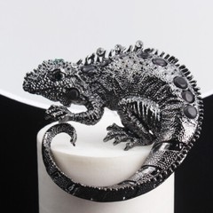 Fashion Personality Creativity Lizards Chameleons Gift Collar Decor Corsage