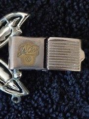 Vintage Coro silver-tone leaf link bracelet