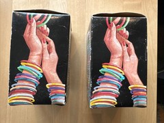 Bunch A Braclets Lot Of 2 Plastic Bangle Bracelets Various Colors 48 New 1985