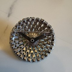 Albert Weiss Vintage Green Rhinestone Brooch READ