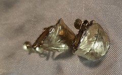 Vintage NAPIER gold Toned Earrings