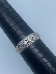 Vintage men’s ring sterling silver 925 Size 11.5 .Weight 3.1g.Ukrainian jewelry.