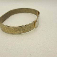 Vintage ID Bracelet Two Tone Not Engraved