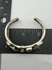Vintage Sterling Silver Cuff Bracelet Signed Whitney Kelly 29 Grams