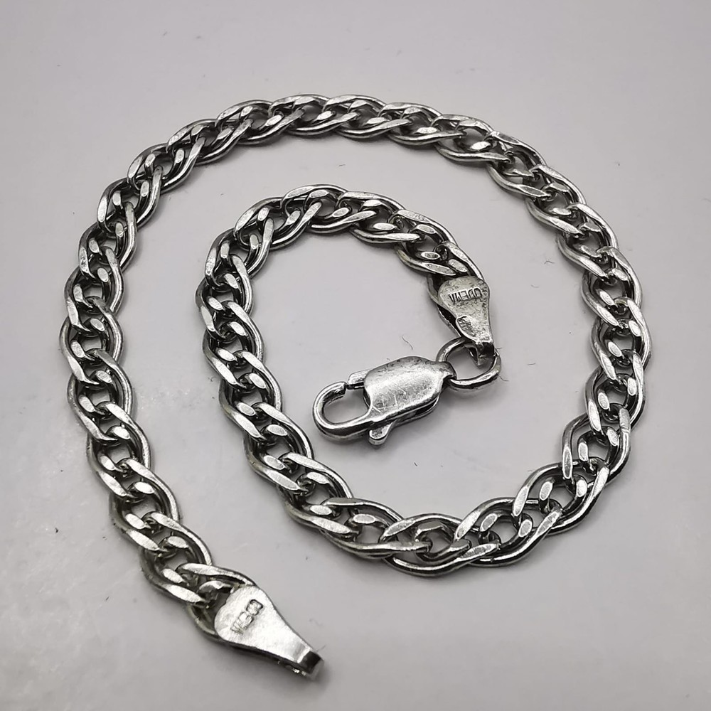 Vintage Very Beautiful Bracelet Jewelry,925 Sterling Silver,Handmade,seal, 5,67g