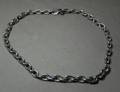 Vintage Sterling Silver Heavy Chunky Link Chain Necklace By Dban Australia 4208