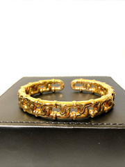 Joan Rivers Gold Plated EXPANDABLE Bracelet