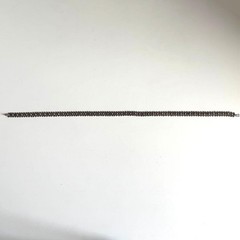 Vintage Silver Braided Necklace Used Not specified