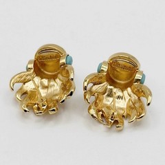 Kovonchy Signed Jellyfish Studs Earrings