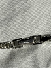 Woman’s Vintage Old Hollywood Rhinestone Necklace Measuring 15 Inch’s