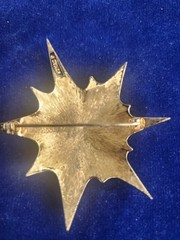 Vintage Jomaz Pavé Rhinestone Supernova Starburst Brooch Pin