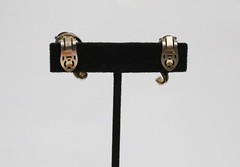 Trifari Sterling Silver Alfred Philippe Clip On Earrings, 9.6 grams