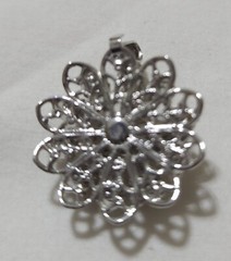 2 vintage pendants, no chains