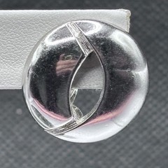 Monet Adjustable Hinged Clip On Earrings Silvertone Vintage 1970’s