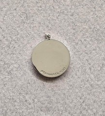 Tiffany & Co. Letter E Charm – Sterling Silver – Never Worn – 2mm