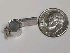 Sterling Silver ~ Whistle Charm ~ IT WORKS! ~ BEAU QUALTY ~ VINTAGE