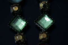 Omni Jewelers Vintage Jewelry Lot 6pc Necklace Earrings Rhinestone Glass Crystal