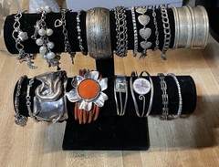 Mixed Estate Jewelry Mystery Lot – 925 SILVER ONLY Vintage Jewelry – 100 GRAMS