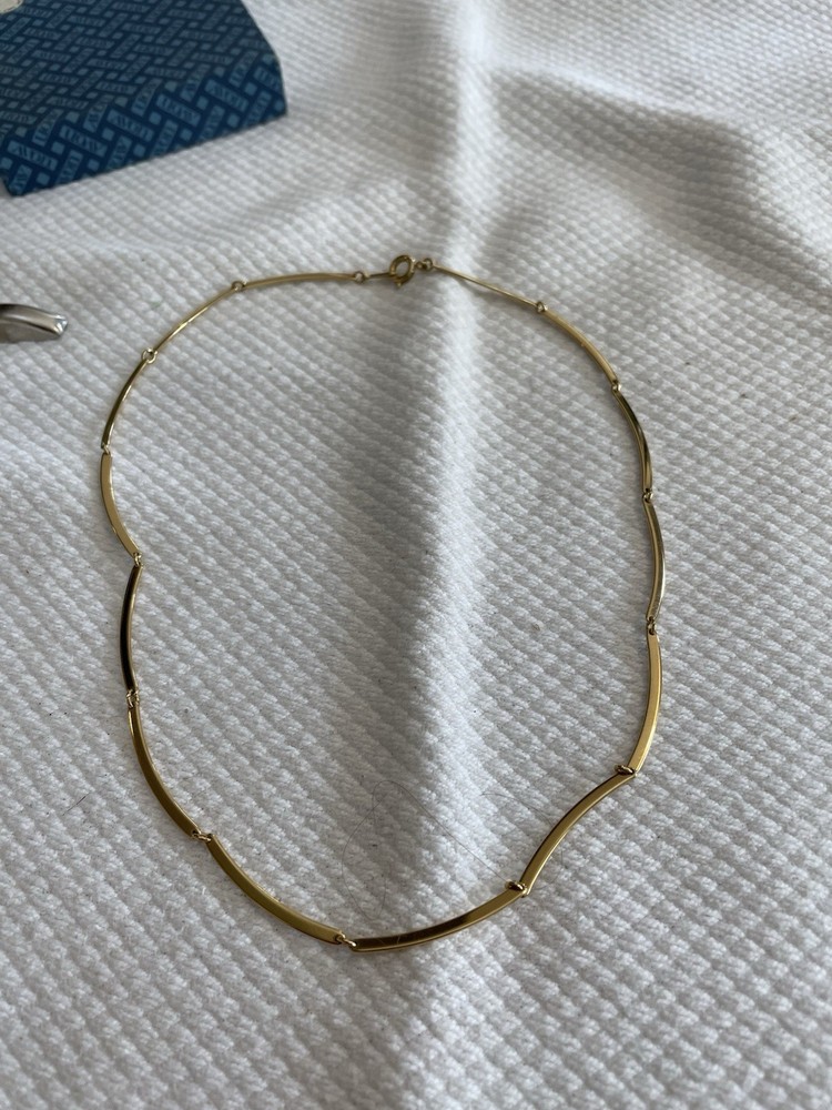 Avon Vintage 1978 Scalloped Casual Necklace – 17in