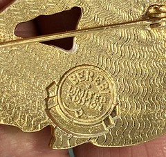 I Am Edgar Berebi My Angel Of The Flower Brooch Pin 1999 _2001 Vintage Jewelry