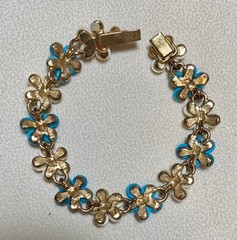 AUTHENTIC SWOBODA BRACELET ~ TURQUOISE, WHITE AGATE, PEARL ~ WOW !