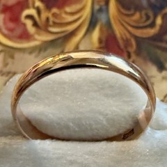 Size 10.25 -14K 585 Rose Gold Ring -Vintage Eastern Europe Soviet Era #1968