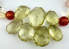 Vintage Prehnite Rose Quartz Sterling Silver Artisan Choker Necklace Gorgeous