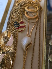 Huge Jewelry Lot Vintage to Modern All Wearable 100+ Pieces Avon, Monet, 925