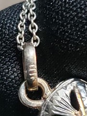 White Gold Pendant And Necklace