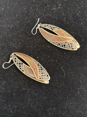 Large Artistic Dangle Earring Vintage Bohemian Earrings