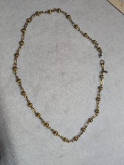 Vintage Monet 15in. Delicate Goldtone Necklace