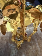 Lunch At The Ritz (LATR) Vintage Carousel Horse Set Brooch/Pendant Earrings