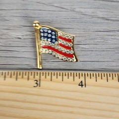 American Flag Pin/Brooch Celebrate 250 Years This 4th of July U.S.A.