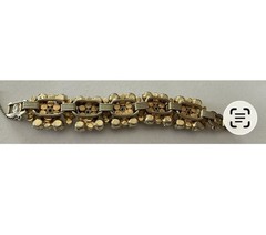 Vintage JULIANA 5 Link Aurora Borealis Rhinestone Bracelet