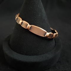 Vintage Copper Cuff Bracelet 6.5″ Western Boho