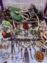 Vintage Estate Costume Jewelry Lot ! CINER , MONET and more!
