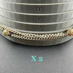 Vintage Chain Necklace Textured Gold Tone Filigree Station Ball Long Flapper 52″