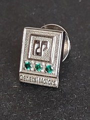 Very Cool Vintage 10K Gold Filled General Motors Pin