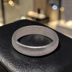 Men’s Dome 925 Sterling Silver Plain Wedding Band Ring, size 11.25
