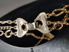 VTG CELEBRITY NY SILVER TONE CONVERTIBLE DIFFERENT LOOKS TASSEL NECKLACE CHIC