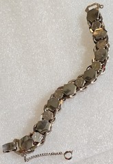 Vintage Decorative Links Chunky Double Chain Retro Bracelet