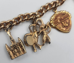 Charm Bracelet New Orleans Old Absinthe House Pirates Alley 7 In Vintage