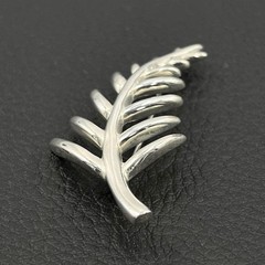 Tiffany & Co. Leaf Vintage 1996 Brooch Silver 925 Unisex Pre-Owned