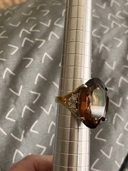 18 Kt GE Gold Electroplated Ring Size