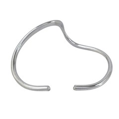 Vintage Sterling Silver 925 | Twisted Wire Cuff Bracelet | 6.75″