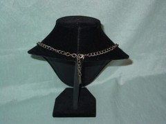 Vintage Signed Sugarfix Marquise Clear Rhinestone Choker Necklace 21 Inch